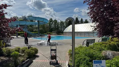 Saisonstart im Friedländer Freibad: Neuer Chef gibt sich gelassen