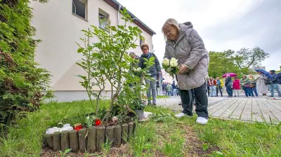 Stilles Gedenken für Yangjie Li in Dessau von Rote-Zora-Demo überschattet