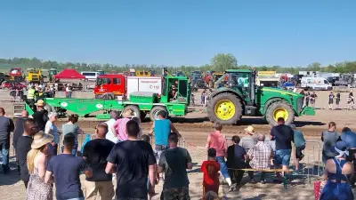 Trecker-Treck in Güstow: Tausende feiern PS-starkes Spektakel mit Big Mamba