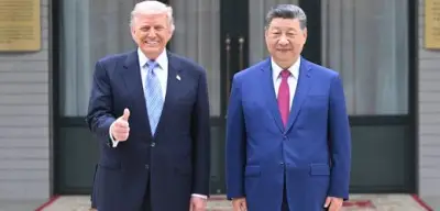 Trump trifft Xi: Taiwan bleibt Streitpunkt beim Staatsbesuch in Peking