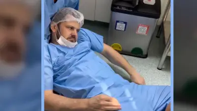 Vater bei Geburt ohnmächtig: Video geht viral