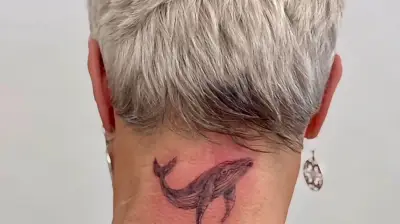 Wal-Tattoos: Tierschutz zum Aufkleben auf der Haut