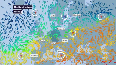 Wetter im Nordosten: Hochdruck bringt trockeneres Wetter, aber zögerlicher Frühling