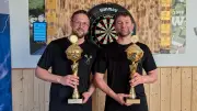 67. Sarower Dartturnier: Klimpke/Giebner siegen im Doppel-Finale
