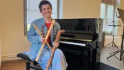 Abitur und Flöte: Gymnasiastin verzaubert mit Zukunftsmusik