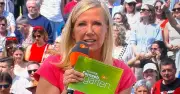 Andrea Kiewel rüffelt Guido Maria Kretschmer im ZDF-Fernsehgarten