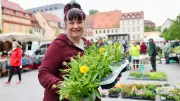 Bauernmarkt in Weißenfels: Große Nachfrage nach regionalen Produkten