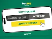 Bet365 Angebotscode BETSPORT1 im Mai 2026: Bis zu 100€ Wett-Credits