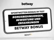 Betway Bonus 2026: 100% bis zu 100 € für Neukunden sichern