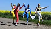 Bierathlon in Niemberg: Kurioses Sportereignis mit ernstem Hintergrund