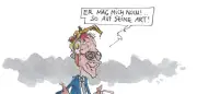 Cartoons der Woche: Der ramponierte Kanzler und Trump