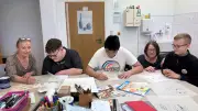 Comic-Workshop an Eisleber Levana-Schule begeistert Schüler mit Manga-Kunst