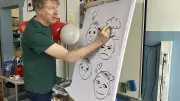 Comic-Workshop in Anklam: Nasen zeigen keine Emotionen