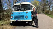 DDR-Oldtimer Robur LO 3000: Nach 7 Jahren Restaurierung startklar für Schweden