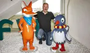 Dessauer Weihnachtspyramide: Neue Figur Herr Fuchs erweitert das Karussell
