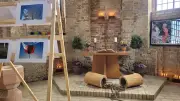 Drei Künstler zeigen Werke in der Dorfkirche Kagenow