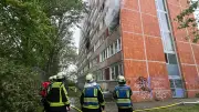 Erneuter Brand im leerstehenden Internat in Neubrandenburg