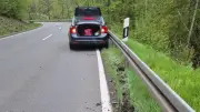 Fahrerflucht nach Beinahe-Unfall im Südharz: Polizei sucht weißen SUV