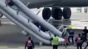 Feuer bei Landung in Nepal: Flugzeug evakuiert
