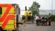 Feuer in JVA Rohrbach: Acht Verletzte, ein Insasse per Hubschrauber in Klinik