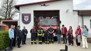 Feuerwehr Groß Fredenwalde erhält High-Tech-Drohne von Unternehmen