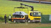 Frauenleiche in Auto: Tatverdächtiger nach 200 km Flucht gefasst