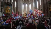 Fußball-Gottesdienst: Nürnberg und Schalke feiern Freundschaft