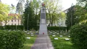 Gedenkveranstaltung auf sowjetischem Soldatenfriedhof in Anklam