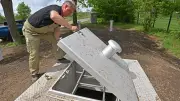 Geheimnis gelüftet: Ungewöhnliches Bauwerk am Froser Sportplatz