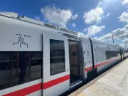 ICE L auf Sylt getauft: Erster Zug der neuen Generation
