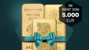Jubiläums-Gewinnspiel: 5.000 Euro in Gold gewinnen!