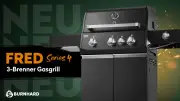 Jubiläums-Gewinnspiel: Sieben Gasgrills FRED von BURNHARD zu gewinnen