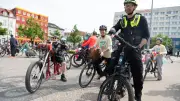 Kidical Mass in Schwerin: 100 Radler fordern sichere Straßen für Kinder