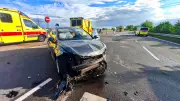 L178 bei Beuna nach Unfall mit zwei Verletzten voll gesperrt