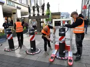Leipzig: Oktablöcke sichern Innenstadt nach tödlicher Amokfahrt