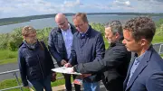 Millioneninvestition: Salzlandkreis baut Europaradweg R1 am Concordia See aus