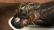 Neues Zwergflusspferd-Baby im Zoo Berlin geboren