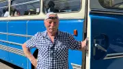 Nostalgie-Bus Ikarus 55: Rentner weckt DDR-Erinnerungen