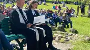 Open-Air-Gottesdienst an der Steinmühle am 14. Mai mit Bedford-Strohm