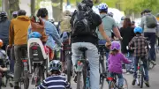 Premiere: Erste Kidical Mass in Merseburg für sichere Radwege