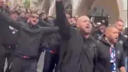 PSG-Ultras stürmen Münchner Marienplatz vor Halbfinale
