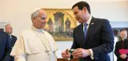 Rubio trifft Papst Leo XIV. im Schatten von Trumps Attacken