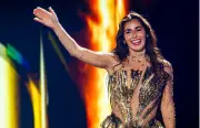 Sarah Engels beim ESC-Finale in Wien als Zweite auf der Bühne