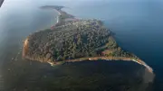 Schaf-Überfahrt zur einstigen Honecker-Insel Vilm