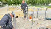Schützenplatz in Sangerhausen erstrahlt nach elf Monaten in neuem Glanz
