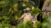 Spektakuläre Rettung: Ausreißer-Kuh Luise aus Steinbruch befreit