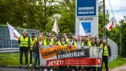 Tarifstreit bei MEG Roßbach: Warnstreik gegen Lohnlücke zum Westen