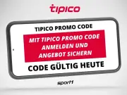 Tipico Promo Code Mai 2026: 100% Bonus bis 100 € für Neukunden