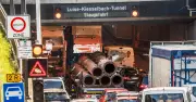 Unfall im Luise-Kiesselbach-Tunnel: Stau auf dem Mittleren Ring