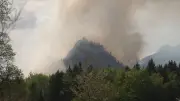 Waldbrand am Saurüsselkopf: Lage in der Nacht weiterhin dynamisch